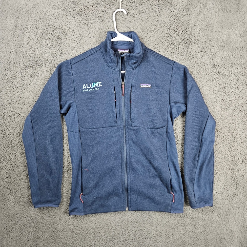 Patagonia Better Sweater Full Zip Jacket Mens Medium Navy Blue Alume Biosciences